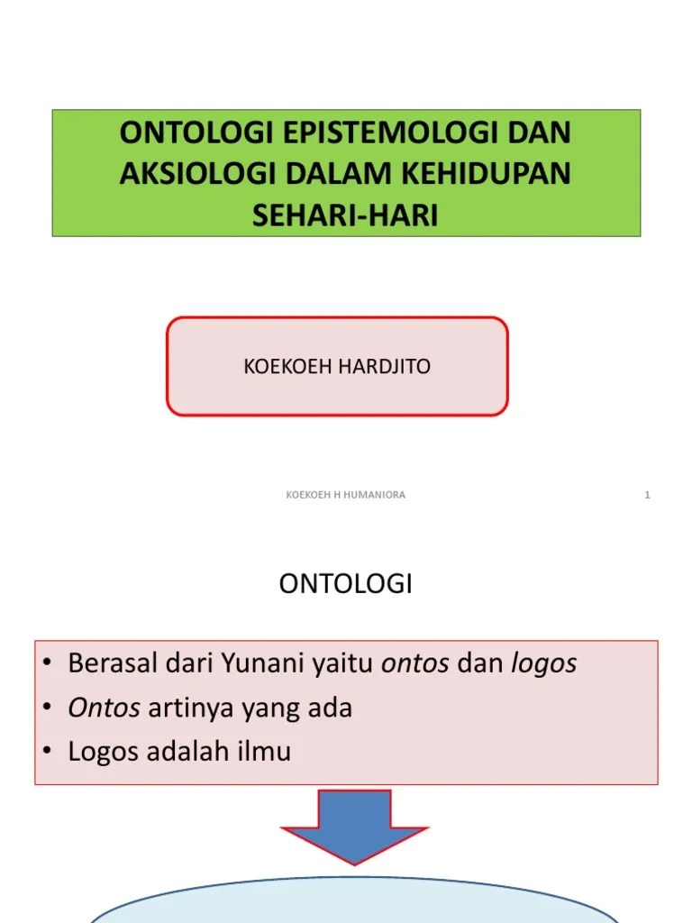 Contoh Aksiologi Dalam Kehidupan Sehari Hari – Mudah