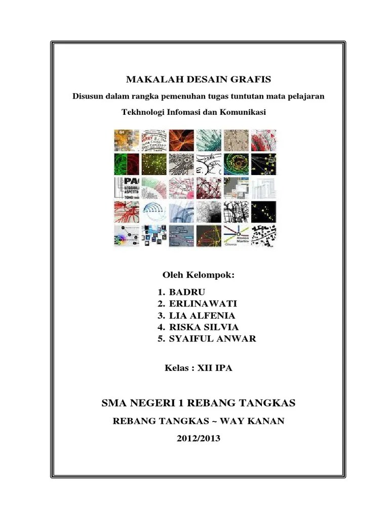 Corel draw merupakan suatu program aplikasi grafis berbasis vektor yang memungkinkan seseorang membuat sebuah karya seni profesional mulai dari . Makalah Desain Grafis Berbasis Vektor Da Pdf