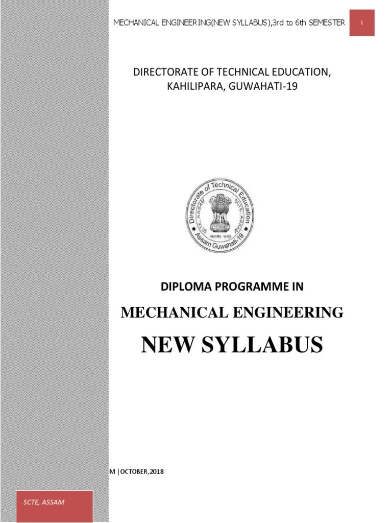 Mechanical Oct2018 Dte | PDF | Buoyancy | Bookkeeping