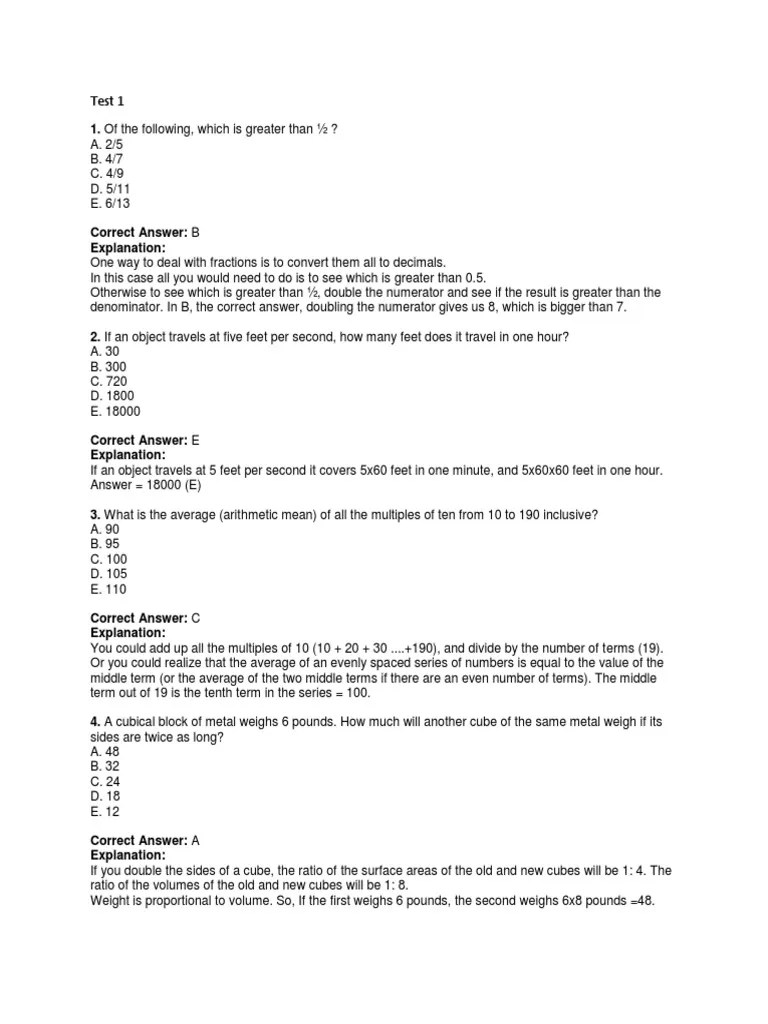 Problem Solving | PDF | Fraction (Mathematics) | Numbers