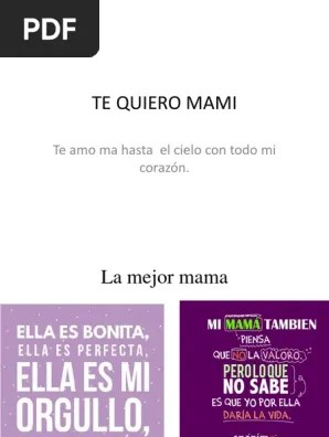 Los consejos de yo amo mi salud son sólo para fines informativos y educativos. Te Quiero Mami