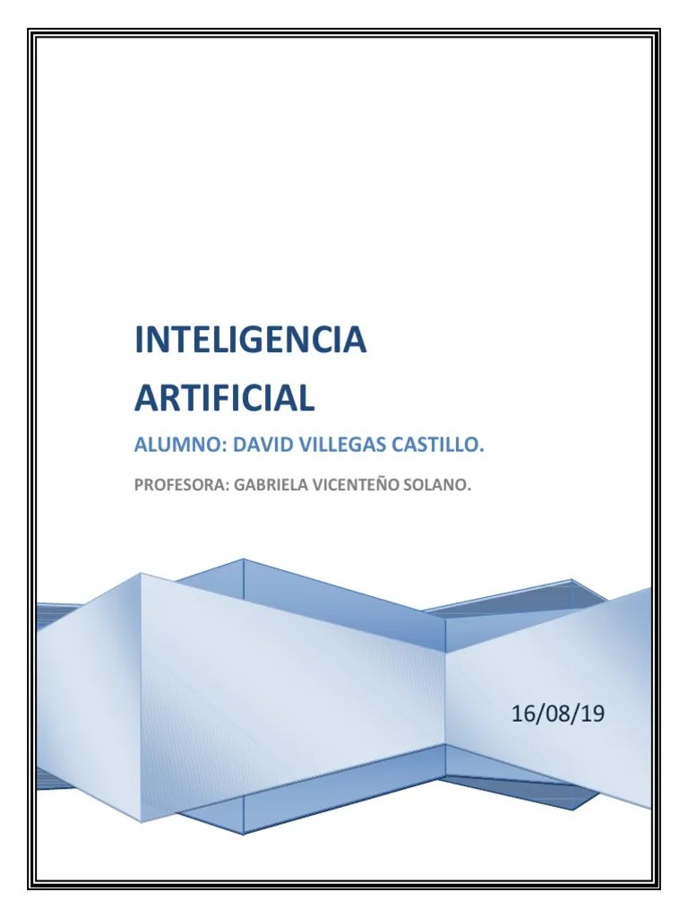 Inteligencia Artificial | PDF | Inteligencia Artificial | Inteligencia (IA) Y Semántica
