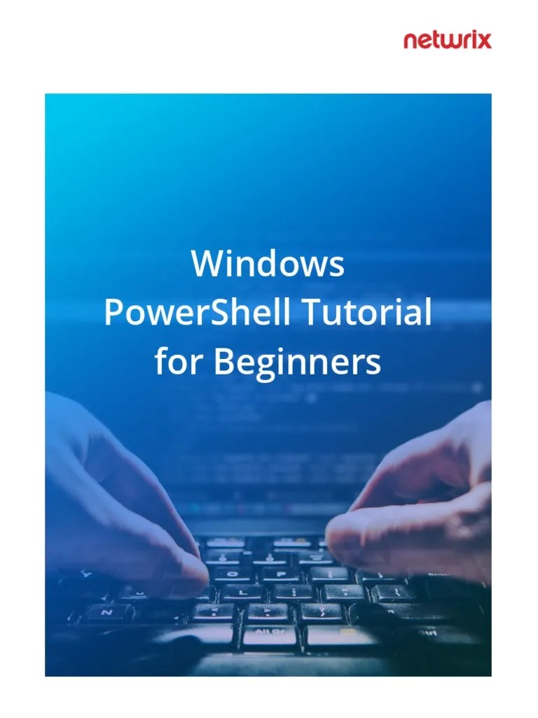 Windows PowerShell Tutorial For Beginners | PDF | Computer File ...