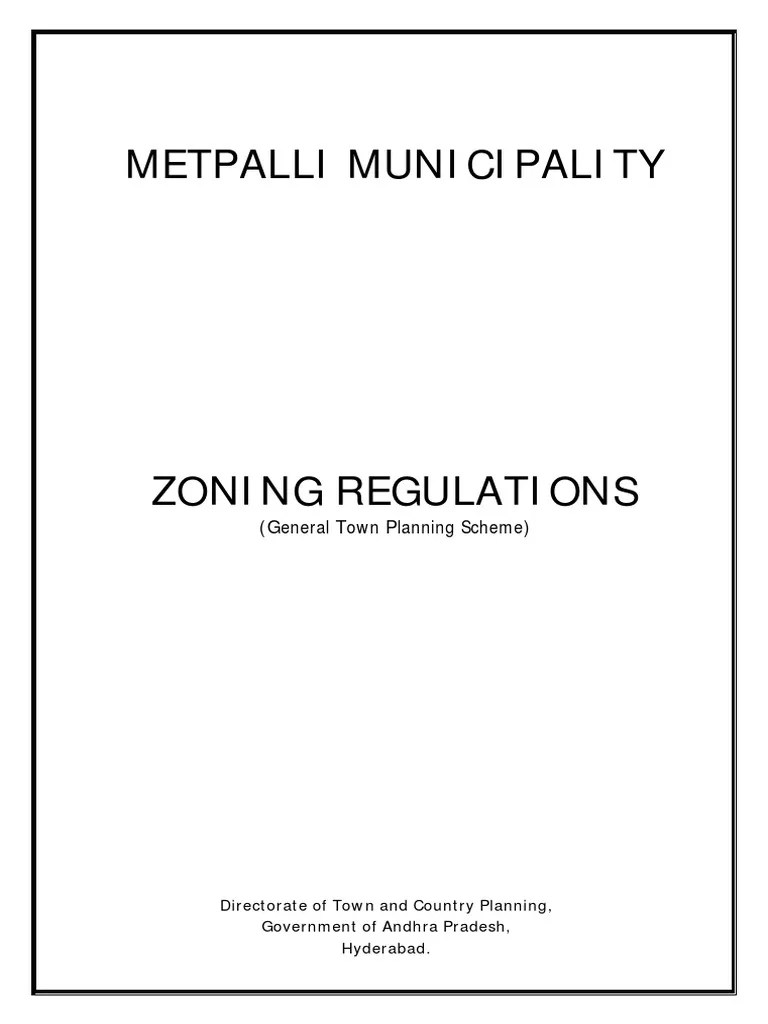 Zoning Regulations | PDF | Basement | Zoning