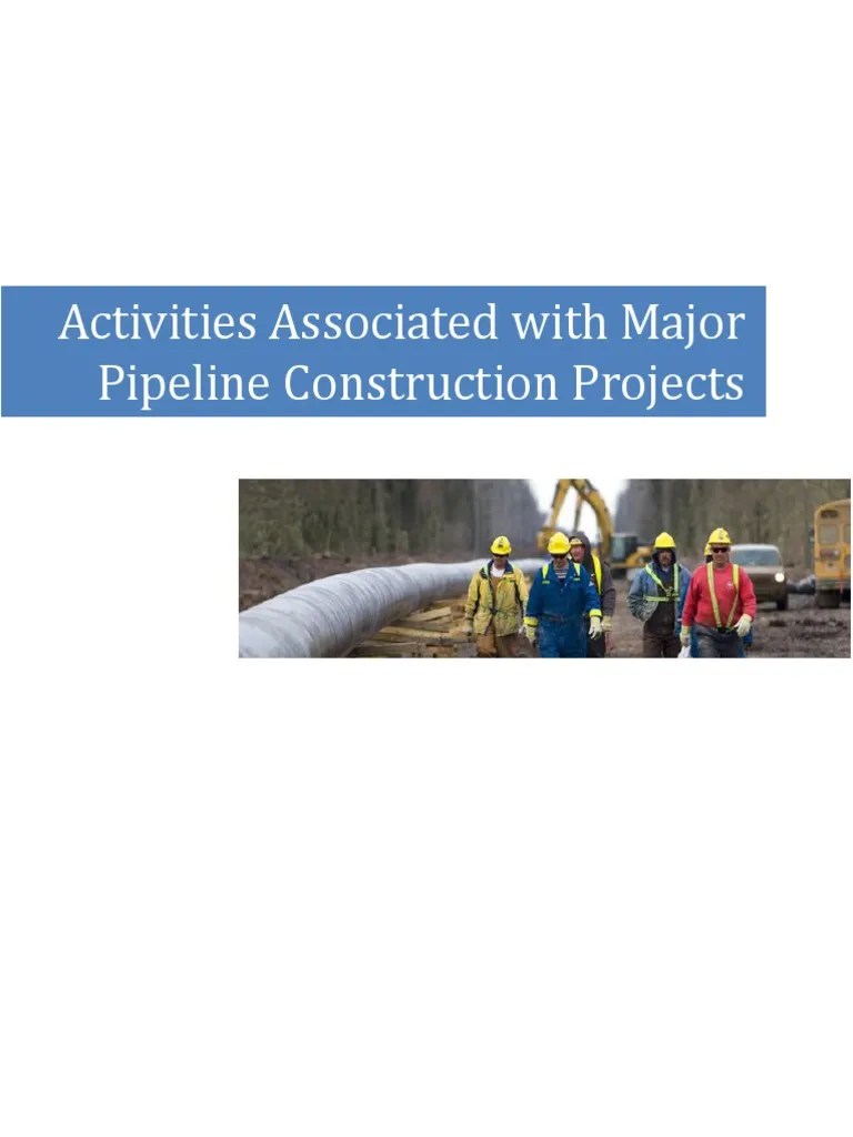 Pipeline Work | PDF | Pipe (Fluid Conveyance) | Deep Foundation