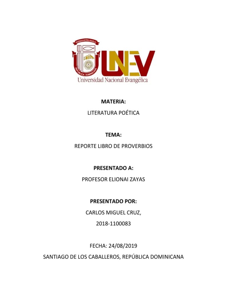 Libro De Proverbios | PDF | Libro De Proverbios | Justicia