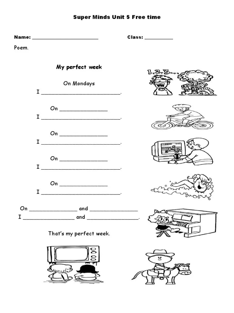 supermind worksheet pdf