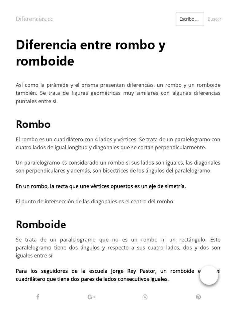 Ejes De Simetria De Un Romboide / Diagonales Y Ejes De Simetria En Cuadrilateros Worksheet