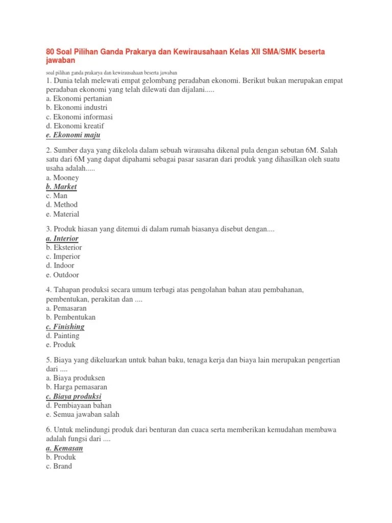 Maybe you would like to learn more about one of these? Soal Dan Jawaban Tentang Makanan Khas Daerah Kelas 12 Cara Golden