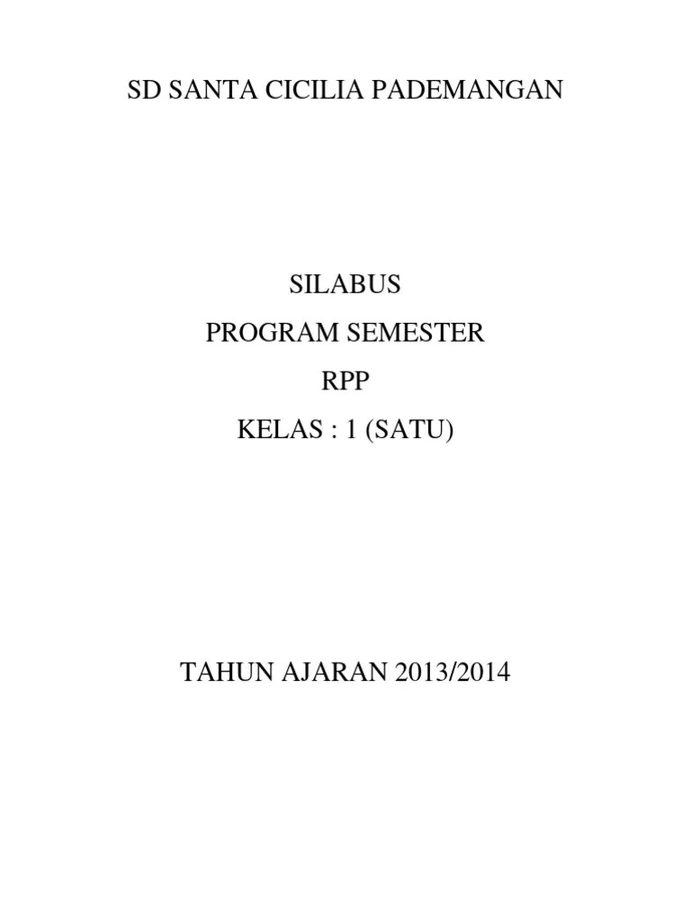 Logo dan nama sekolah bisa disesuaikan Rpp Kels 1
