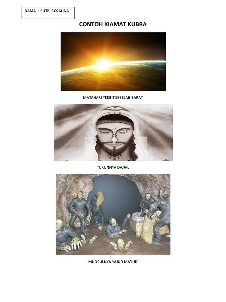 Contoh Kiamat Kubra | PDF