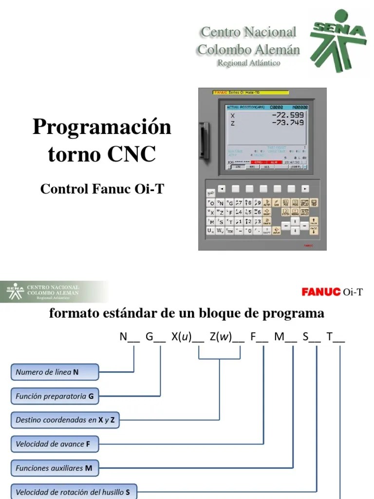 Manual Torno Fanuc Oi-TD | PDF | Procesos Industriales | Herramientas