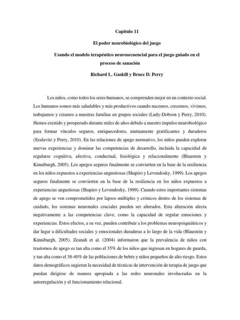 Neurobiologia Y El Juego | PDF | Cerebro | Estrés (biología)