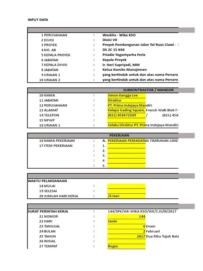 210.A - BA Retensi - PT. Prima Indojaya Mandiri | PDF