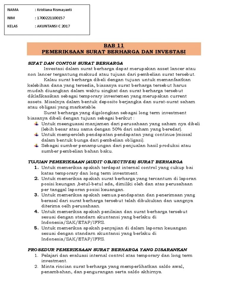 Yuk Bahas Contoh Kasus Tentang Surat Berharga [Terlengkap] 