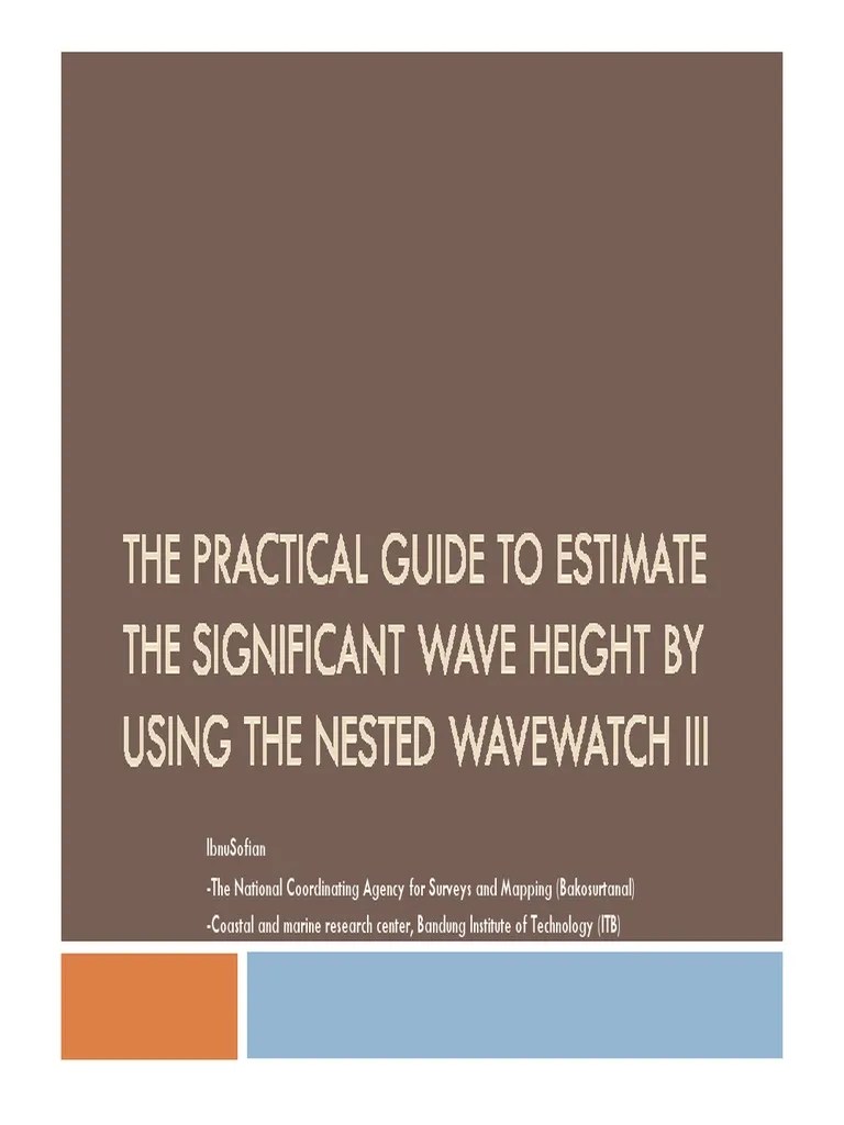 Analysis Of Wave Modeling Techniques And Applications For Coastal And