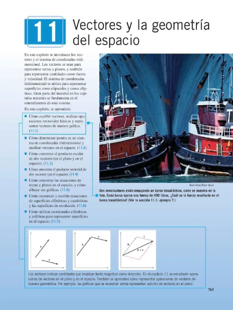 Vectores Y Geometria Del Espacio | PDF