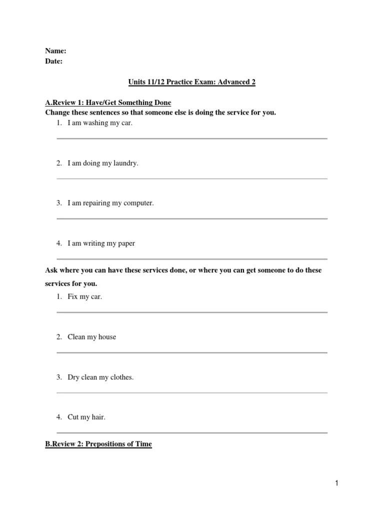 Practice Exam | PDF | Coffee