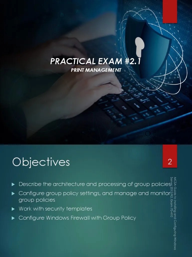 Configuring Group Policies | PDF | Group Policy | Operating System ...