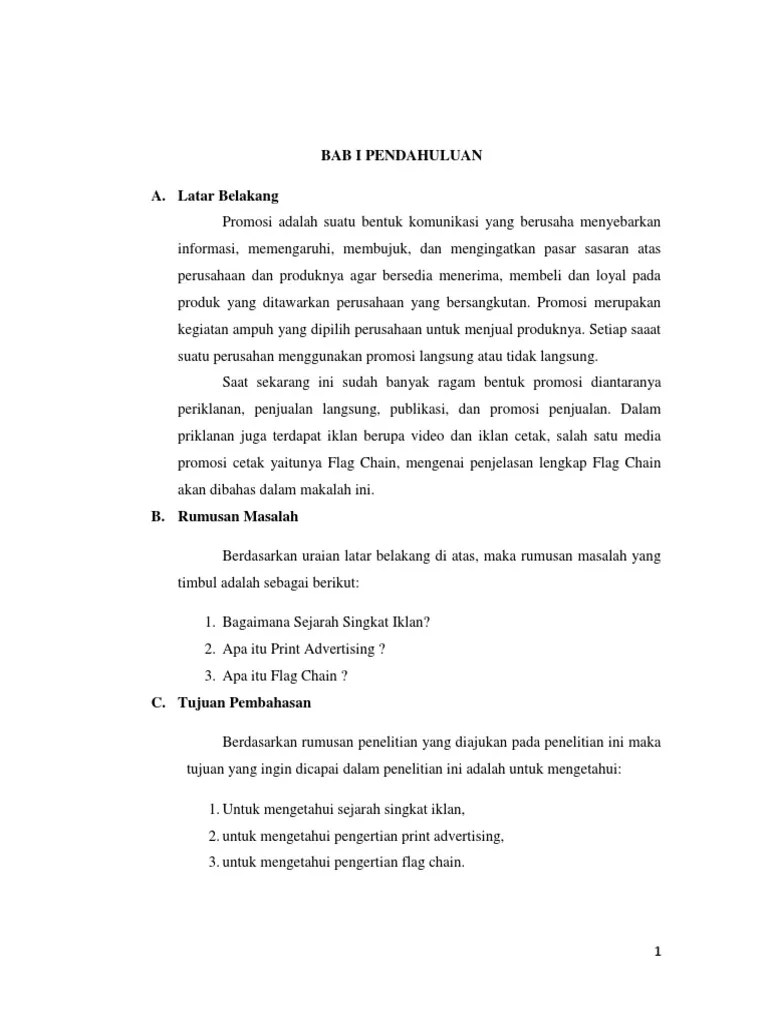 Flaig Chain Isi | PDF