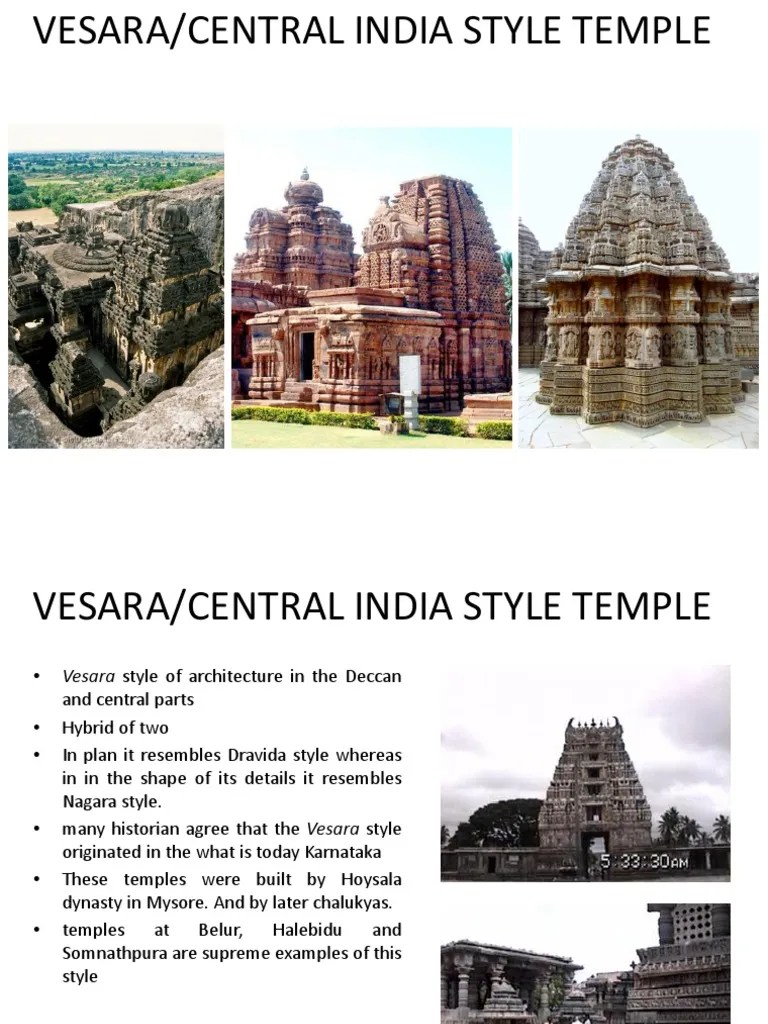 5.vesara - Central Indian Style Temple | PDF | Religious Architecture | Architectural Design