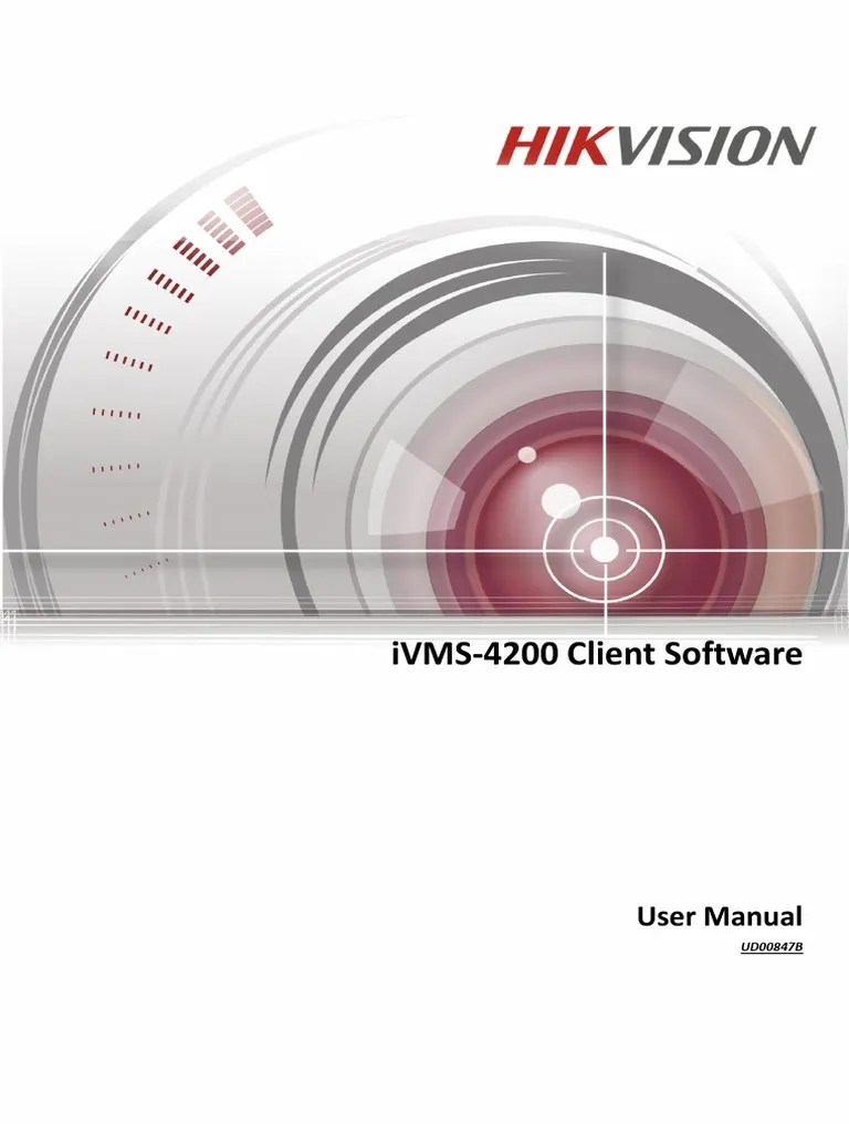 IVMS-4200 Client Software: User Manual | PDF | Password | Microsoft Windows
