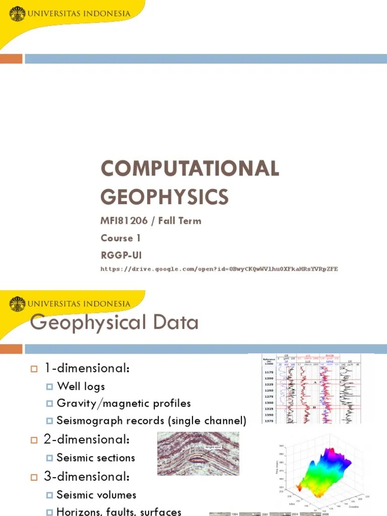 Octave Computational Geophysics - Course01 | PDF | Matrix (Mathematics ...
