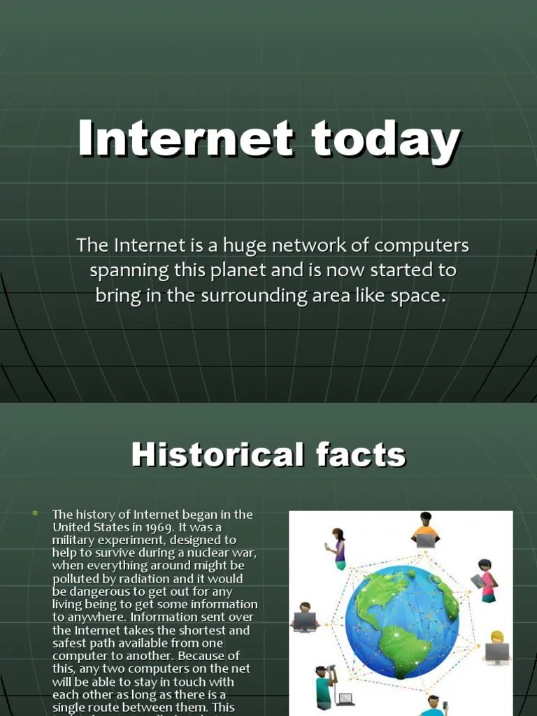 Internet In Our Life | PDF | Telecommunication | Internet