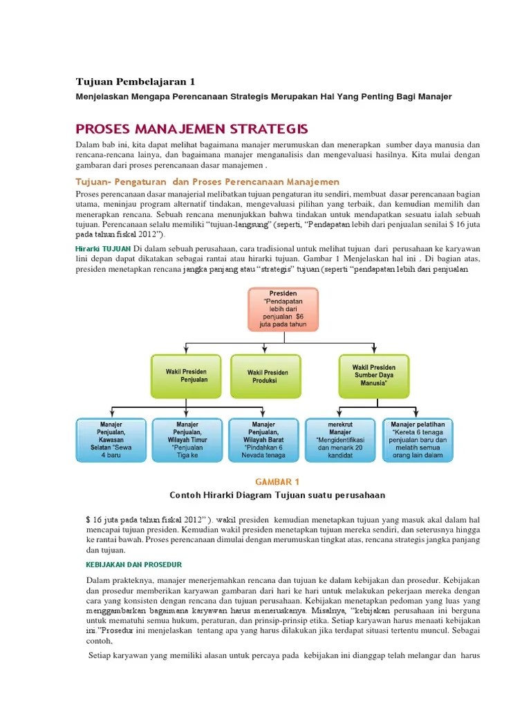Strategi Dan Analisis MSDM | PDF