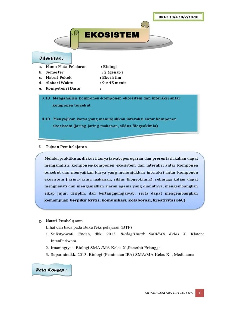Soal matematika kelas 5 sd bab 5 kubus dan balok dan kunci jawaban gambar jaring jaring kubus dan rumus volume kubus wiki rumus. Ukbm Ekosistem Pdf