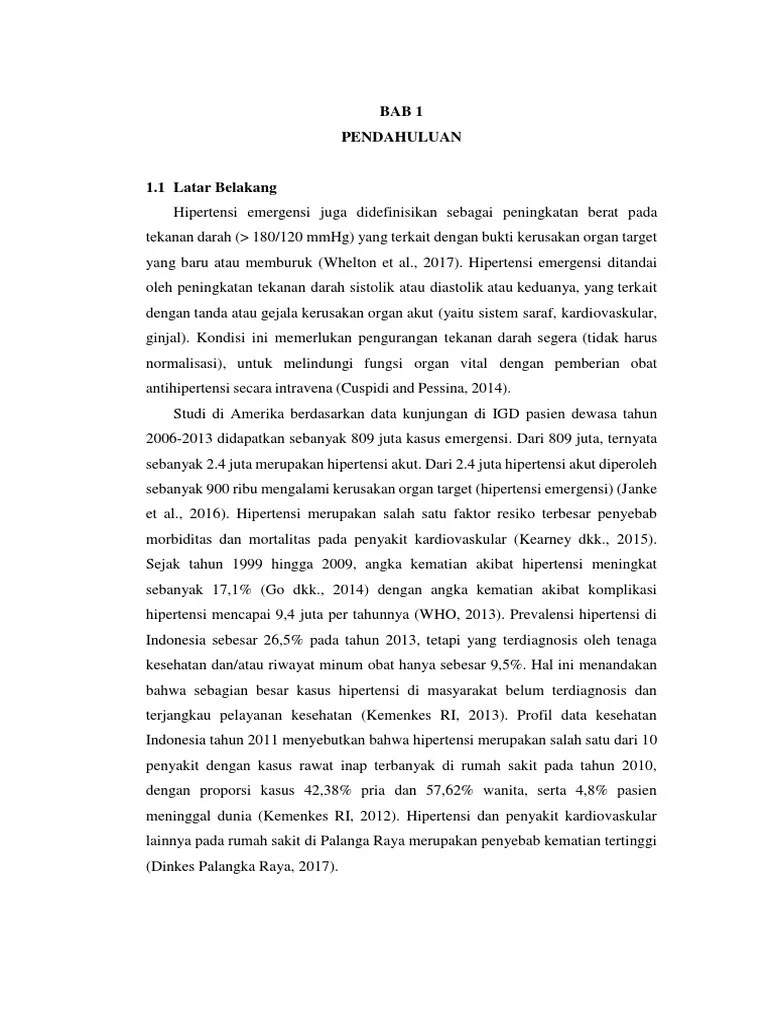 LP Hipertensi Emergency | PDF