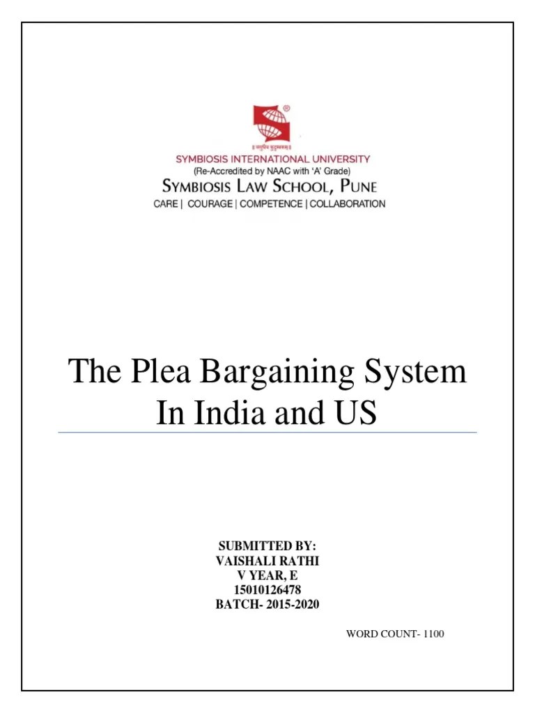 Plea Bargaining | PDF | Plea Bargain | Plea
