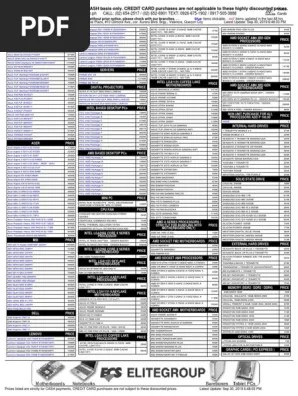 Pricelist Lettersize Advanced Micro Devices Office Equipment