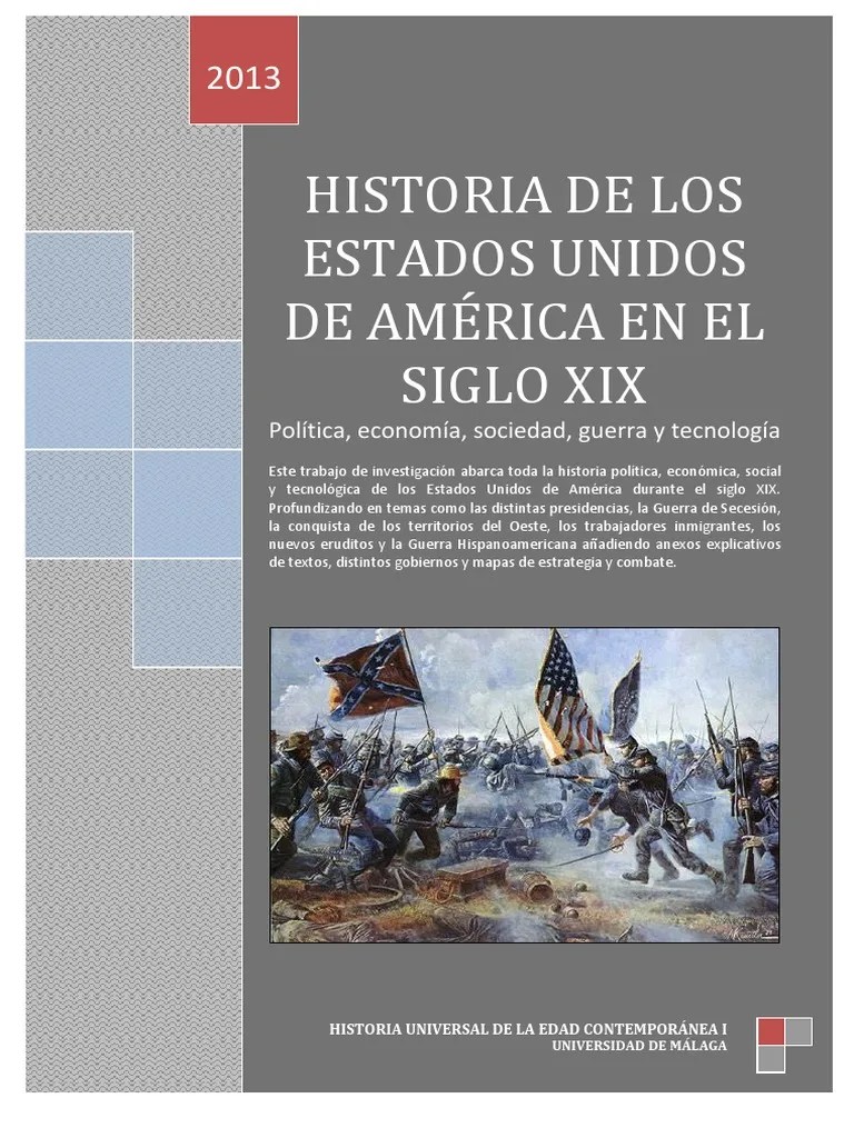 Historia De Los Estados Unidos De Americ | PDF | Andrew Jackson | Thomas Jefferson