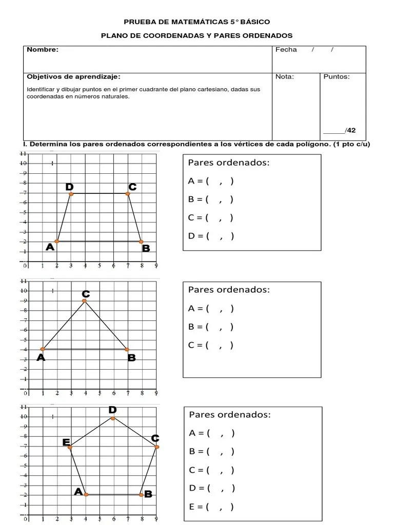Atividades Plano Cartesiano 5 Ano Edulearn | Images And Photos Finder