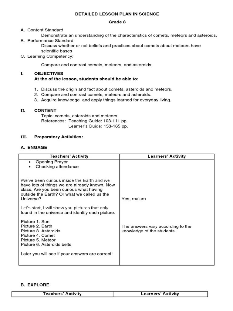 Solar system, asteroids, comets, meteoroids, meteorites. Comets Asteroids Meteors Final Pdf Meteoroid Comet