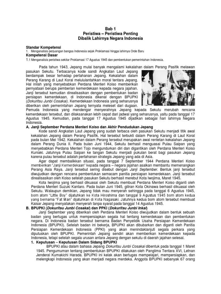 Negara kesatuan indonesia yang berbentuk republik . Sejarah Indonsia Pdf