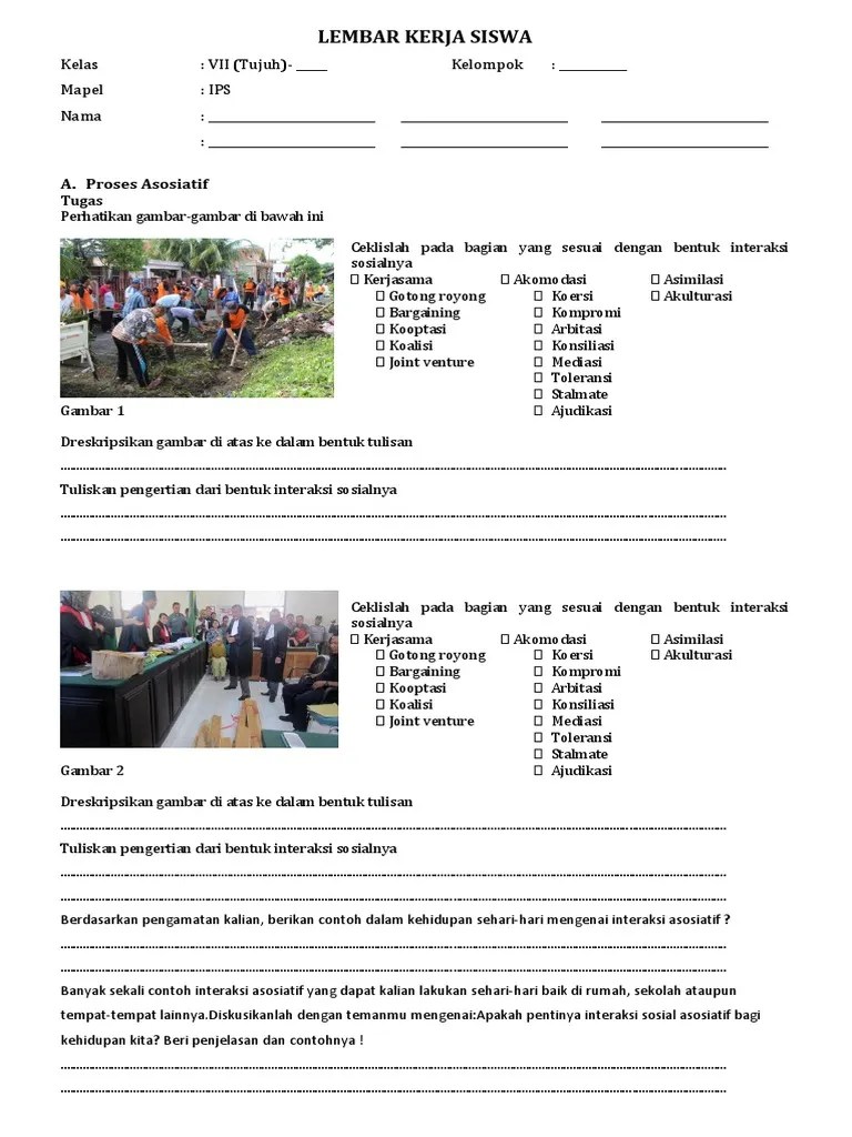 Bentuk Bentuk Interaksi Sosial Dan Contohnya – Nasi