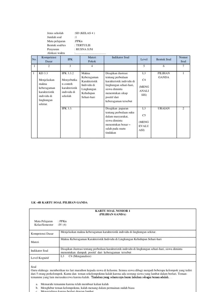 Admin may 27, 2021 june 7, 2021. Contoh Soal Sd Benar Salah