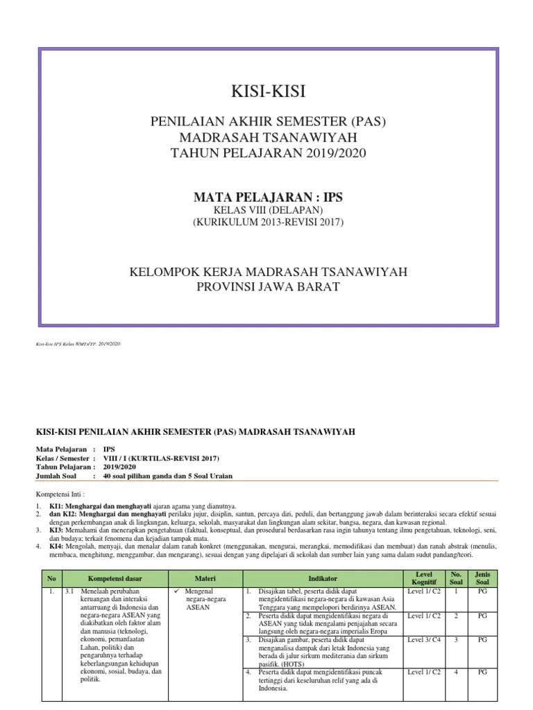 Penilaian produk pertama lebih teliti dari produk kedua 18. Kisi Kisi Soal Ips Materi Dokumen Diri Dan Keluarga Beinyu Com
