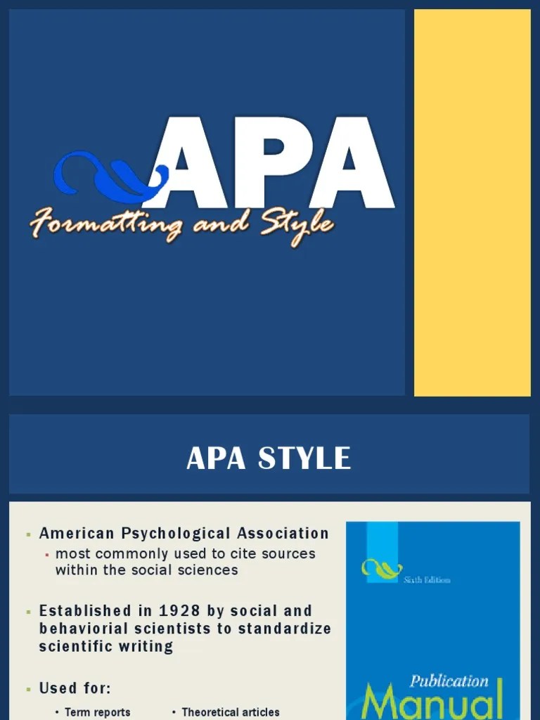 Apa Seminar Pdf Digital Object Identifier Citation
