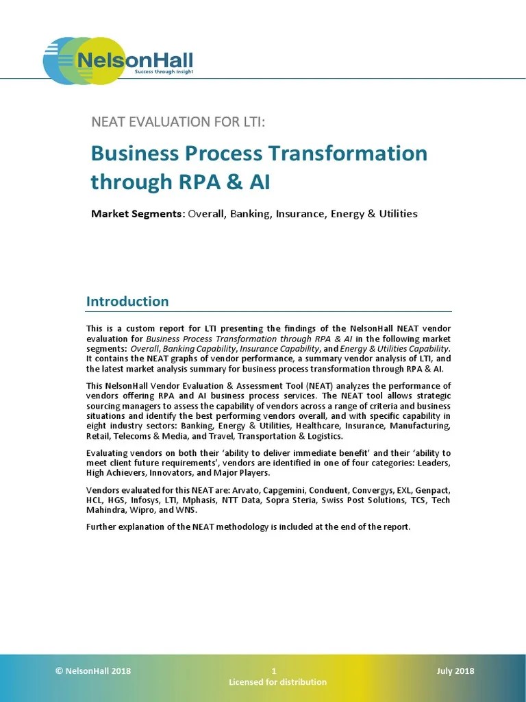 Rpa & Ai | PDF | Artificial Intelligence | Intelligence (AI) & Semantics
