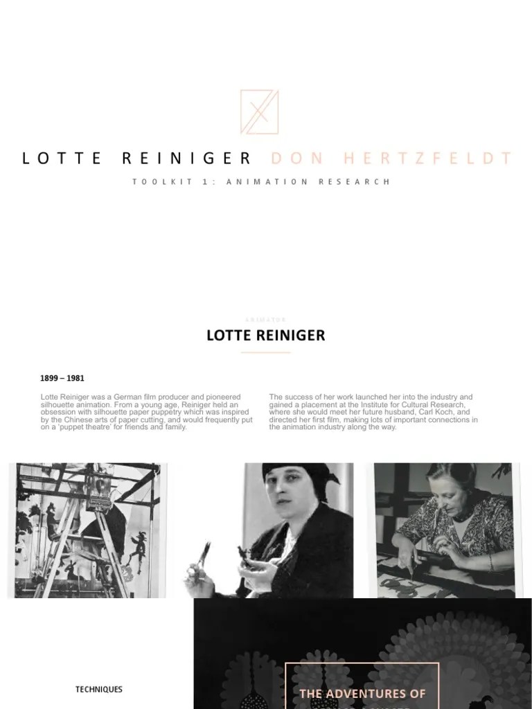 Animation Research | PDF