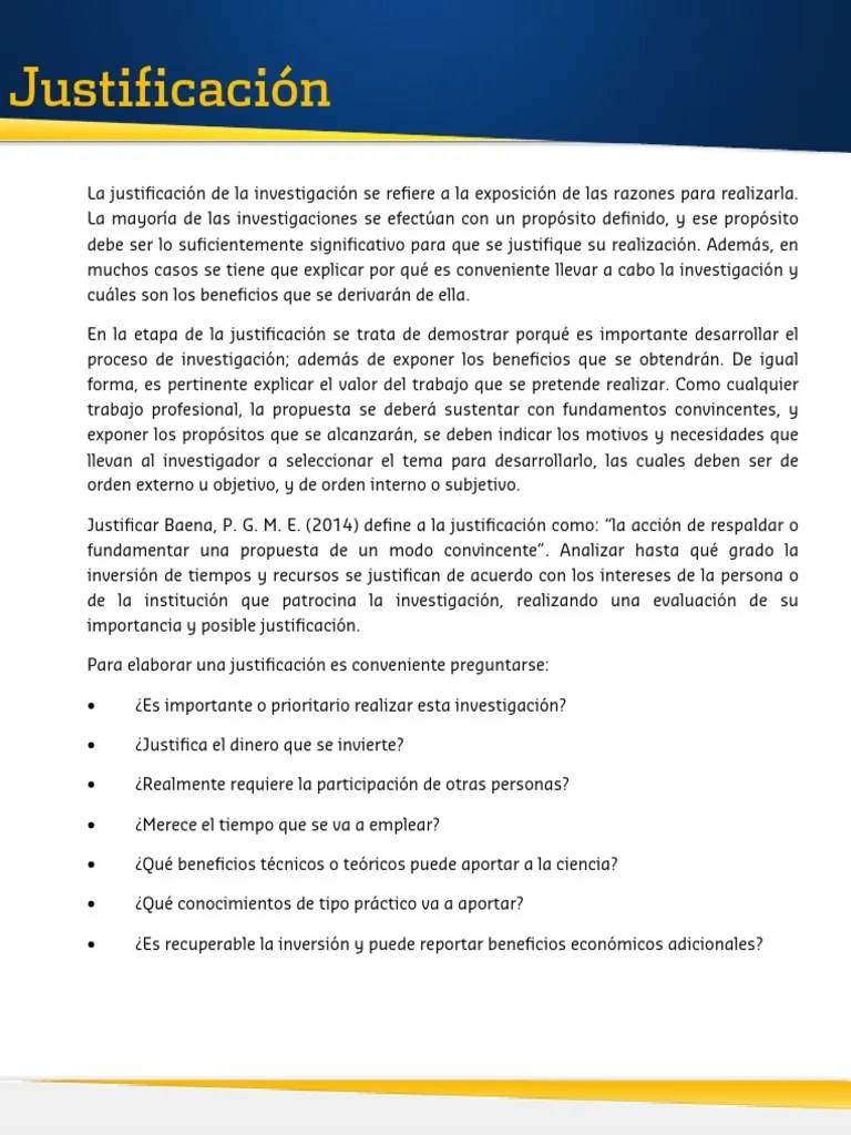 Justificacion | PDF | Teoría De La Justificación | Justificación