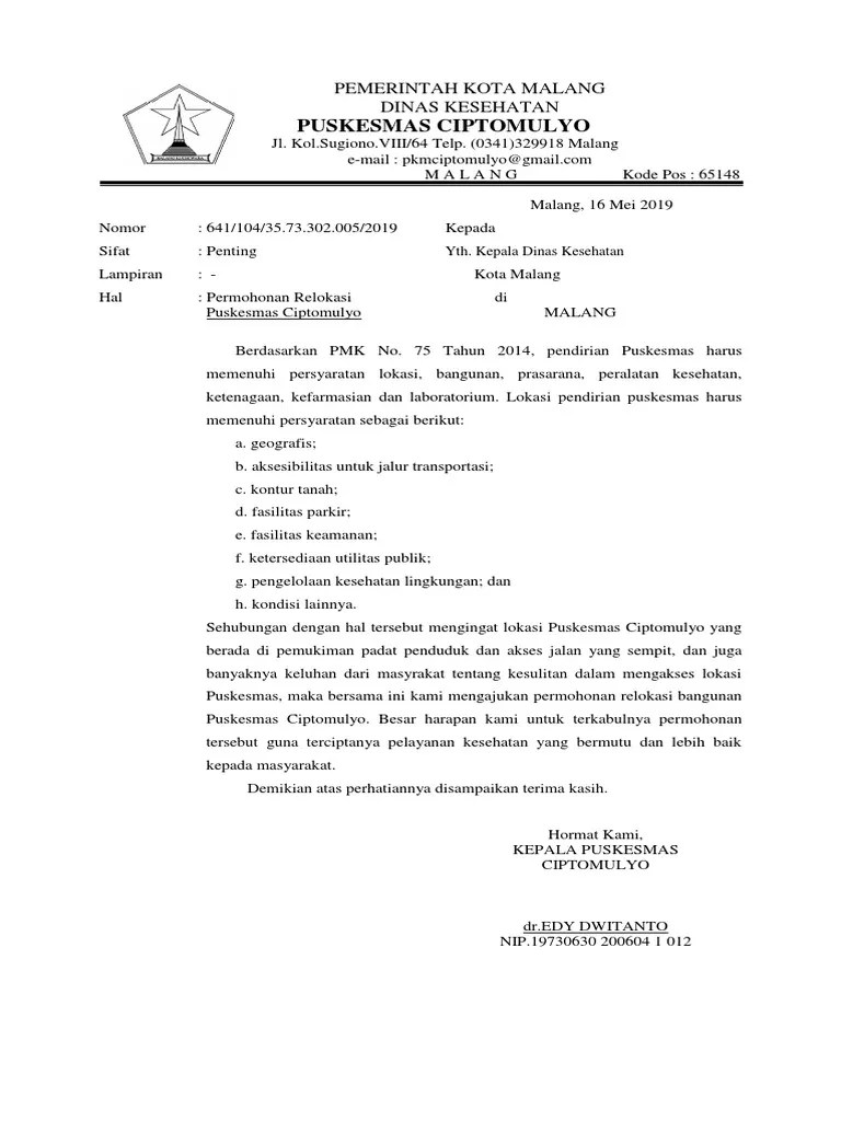 Surat Permohonan | PDF