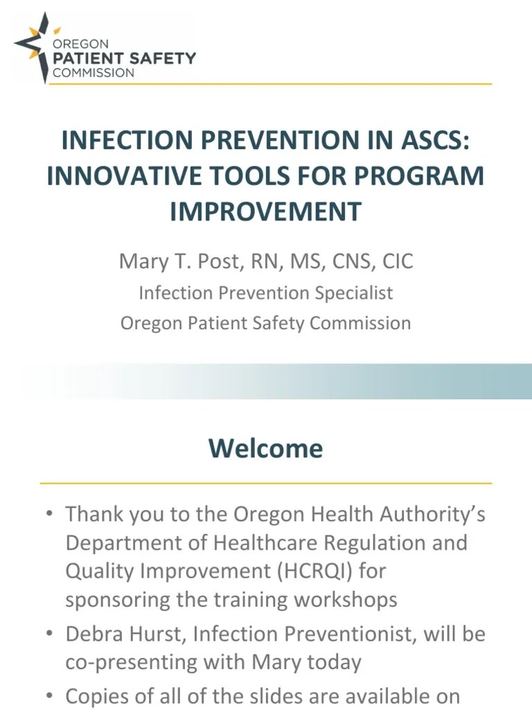 1.00 Infection Prevention Program (IPP) Development | PDF | Patient ...