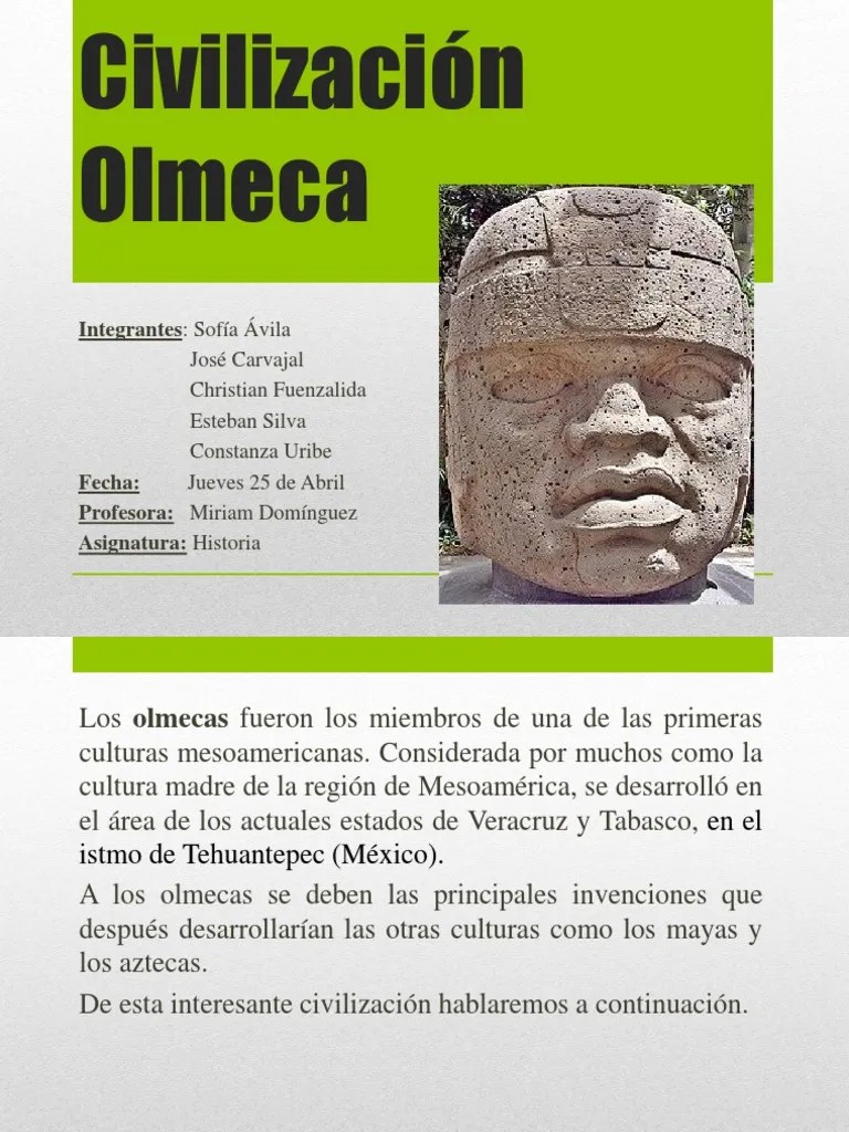 Civilización Olmeca | PDF | Mesoamérica | Agricultura