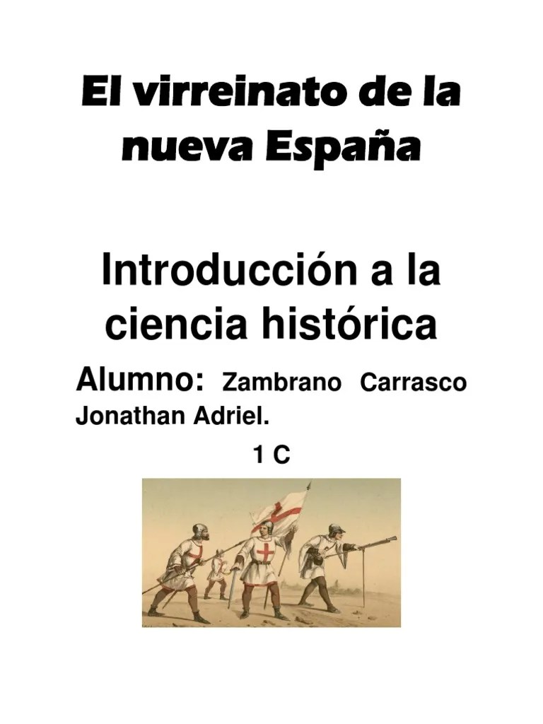 El Virreinato De La Nueva España | PDF | Nueva España | Hernán Cortés