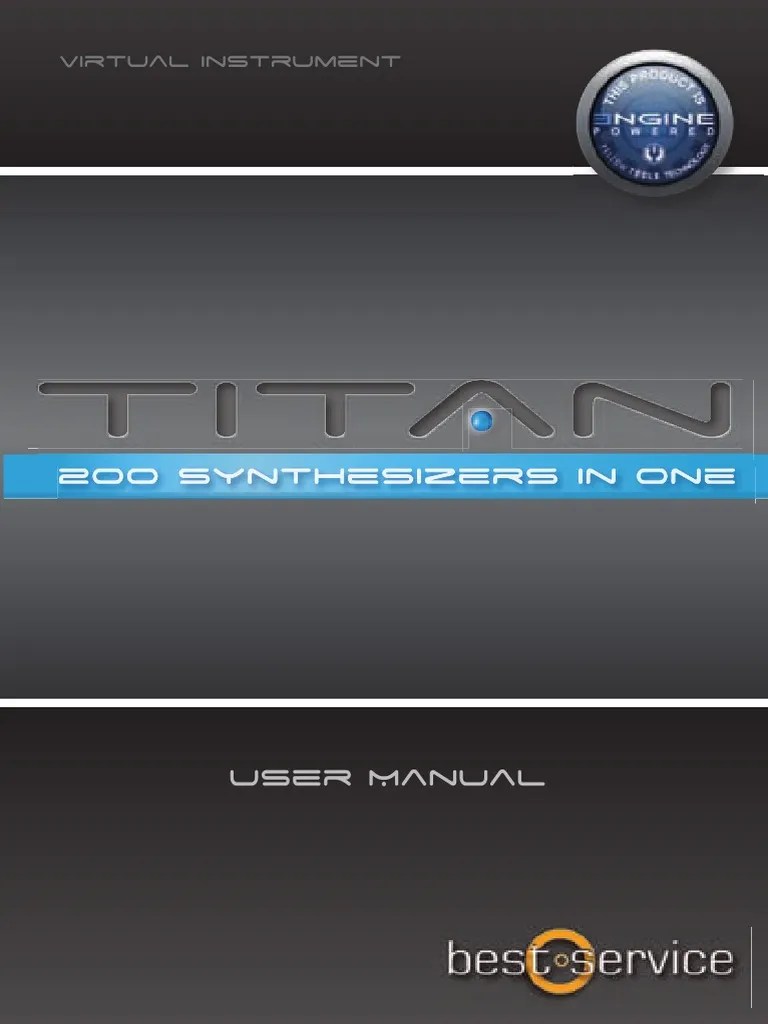 User Manual: Virtual Instrument | PDF | License | Synthesizer