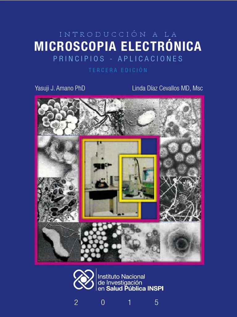 Libro Microscopia Electronica Pdf Pdf Tinción Electrón